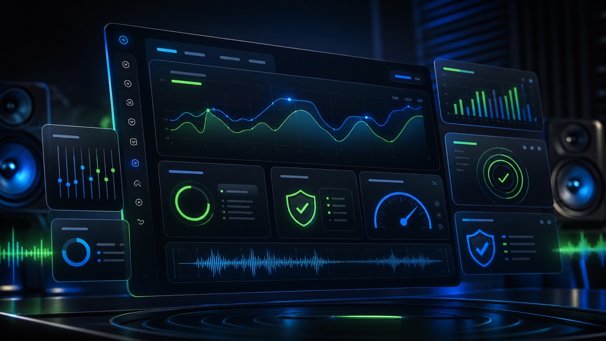 Risk audit dashboard concept